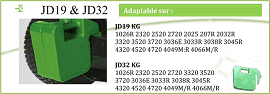 John Deere traktormasser 32 kg - JD32